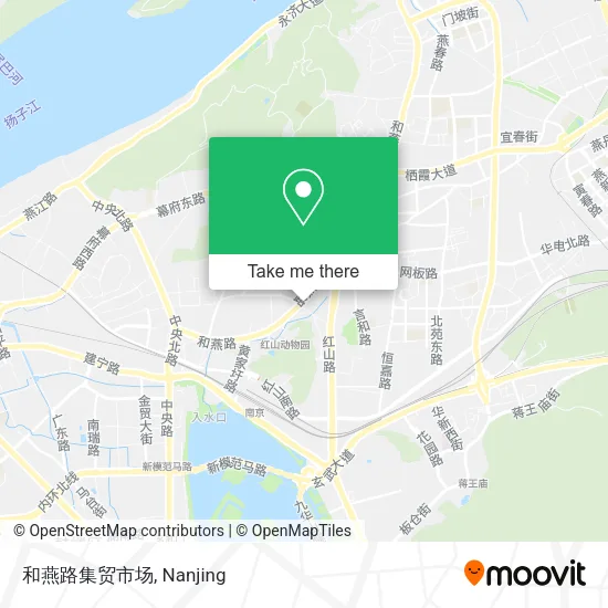 和燕路集贸市场 map