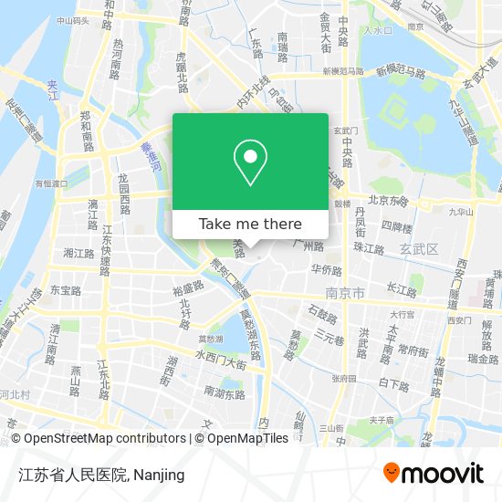 江苏省人民医院 map