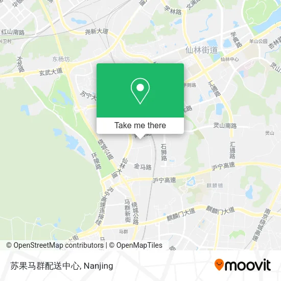 苏果马群配送中心 map