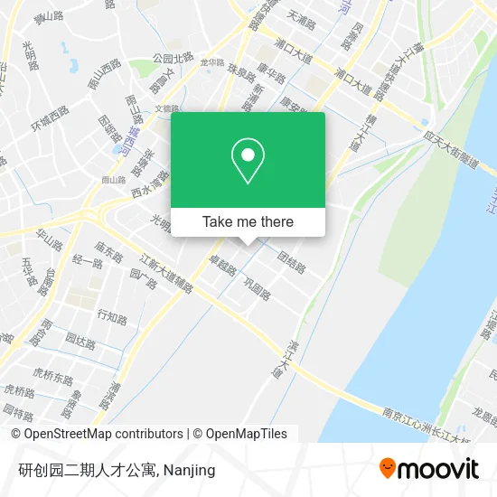 研创园二期人才公寓 map