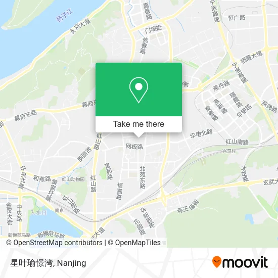星叶瑜憬湾 map