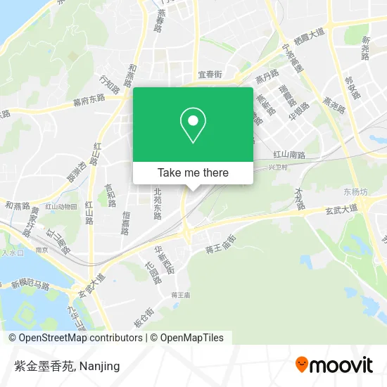 紫金墨香苑 map