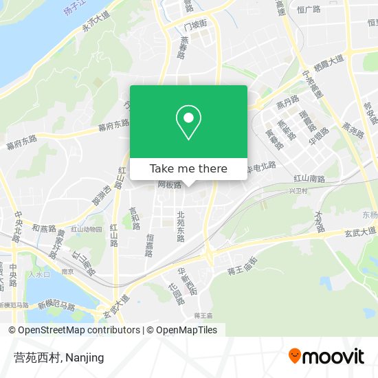 营苑西村 map