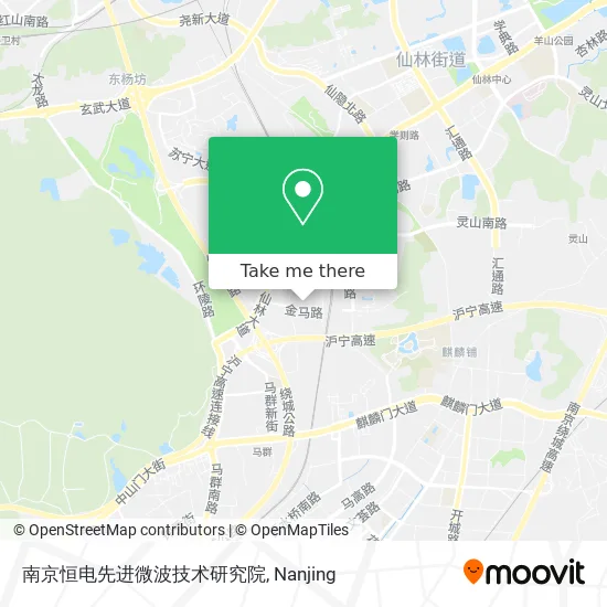 南京恒电先进微波技术研究院 map