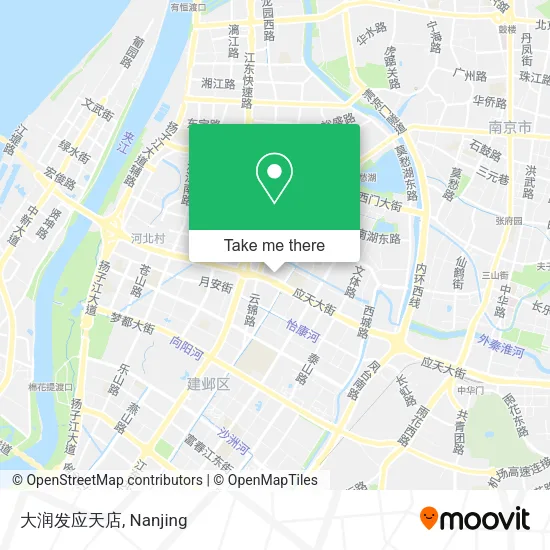 大润发应天店 map