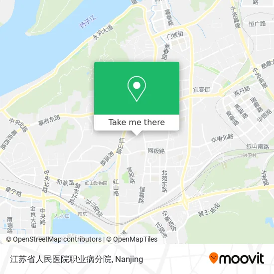 江苏省人民医院职业病分院 map
