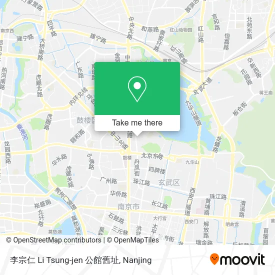 李宗仁 Li Tsung-jen 公館舊址 map