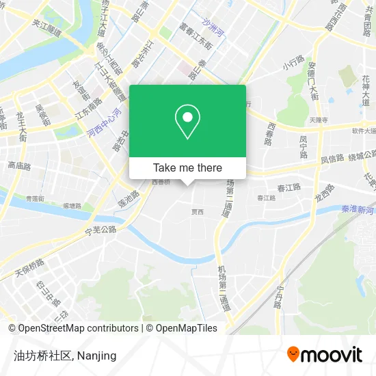 油坊桥社区 map