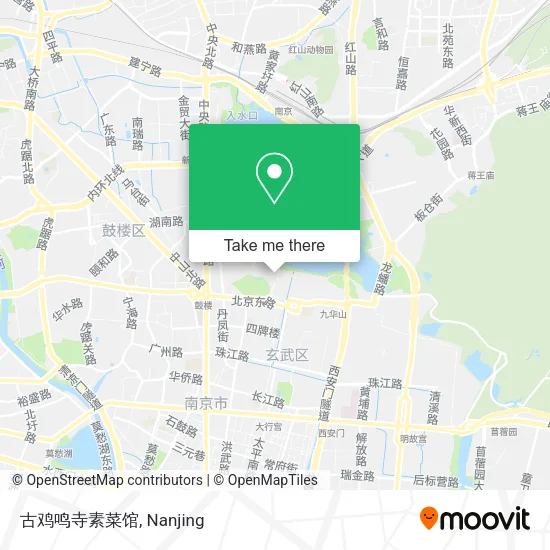 古鸡鸣寺素菜馆 map