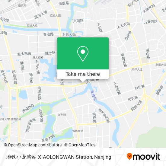 地铁小龙湾站 XIAOLONGWAN Station map