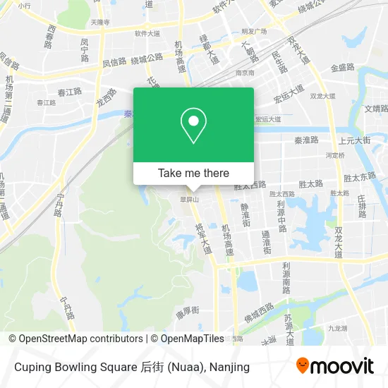 Cuping Bowling Square 后街 (Nuaa) map