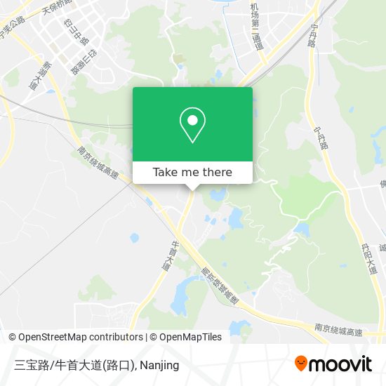 三宝路/牛首大道(路口) map