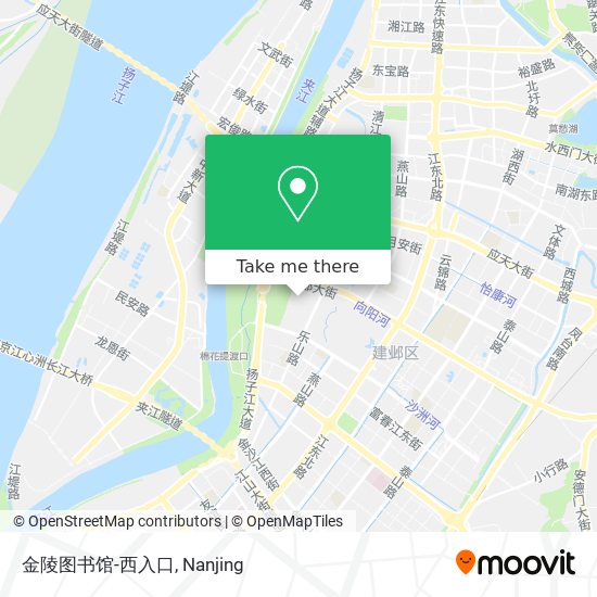 金陵图书馆-西入口 map