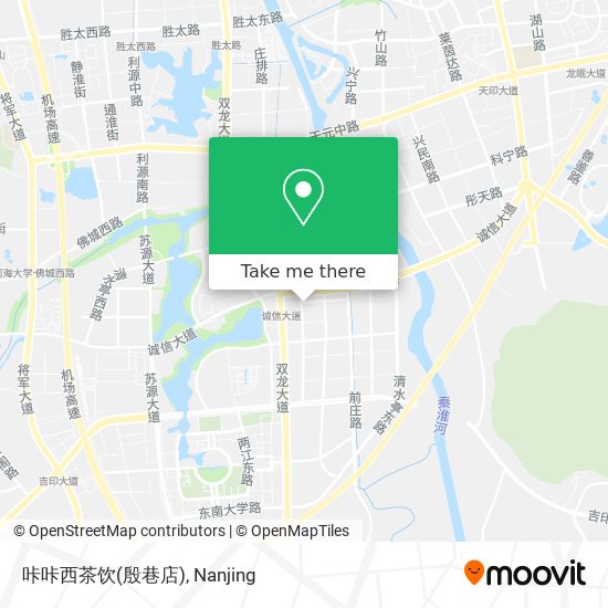 咔咔西茶饮(殷巷店) map