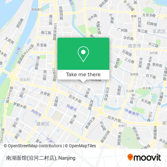 南湖面馆(沿河二村店) map