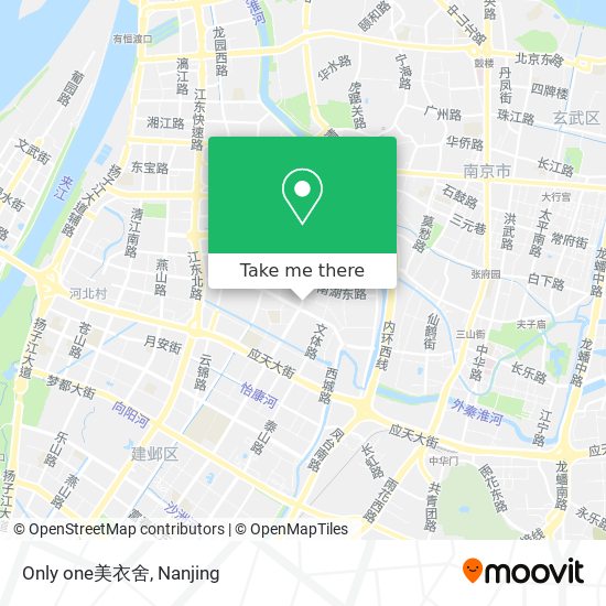 Only one美衣舍 map