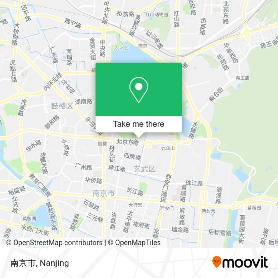 南京市 map