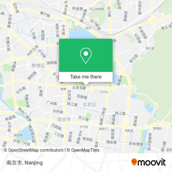 南京市 map