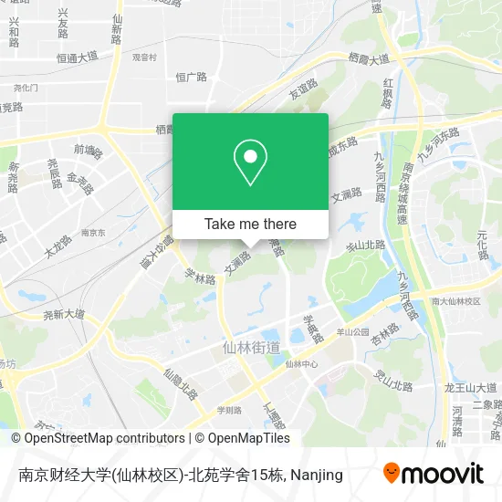 南京财经大学(仙林校区)-北苑学舍15栋 map