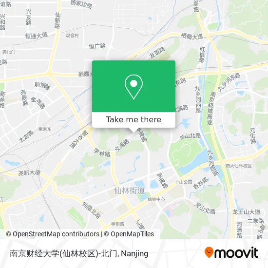 南京财经大学(仙林校区)-北门 map
