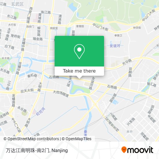 万达江南明珠-南2门 map