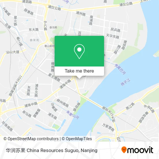 华润苏果 China Resources Suguo map