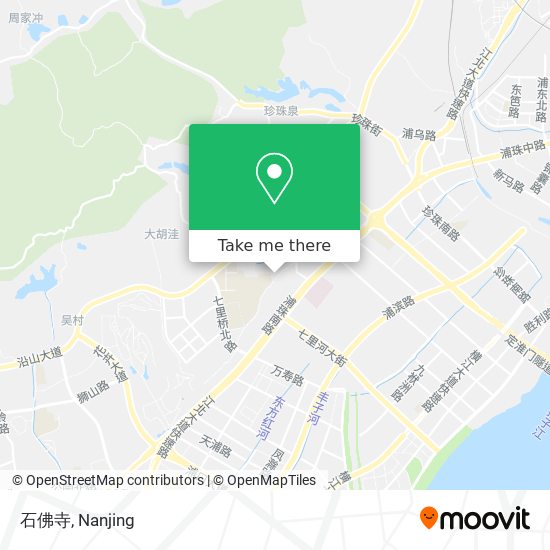 石佛寺 map