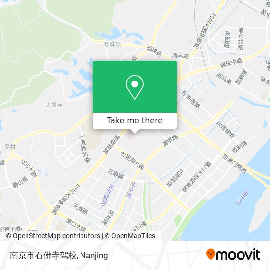 南京市石佛寺驾校 map