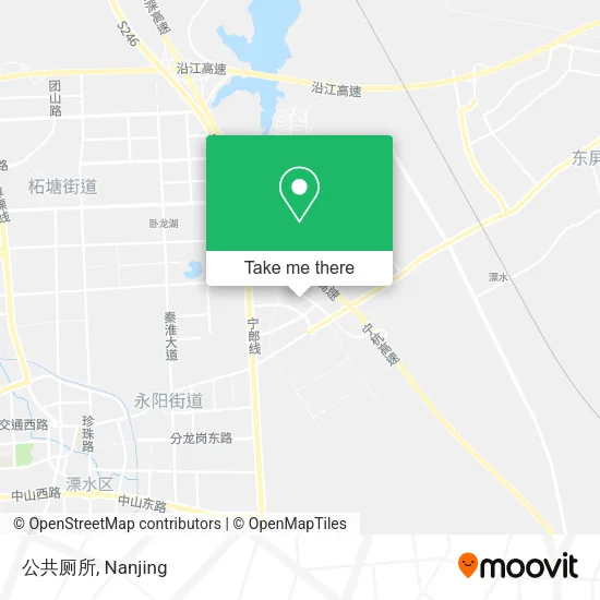 公共厕所 map