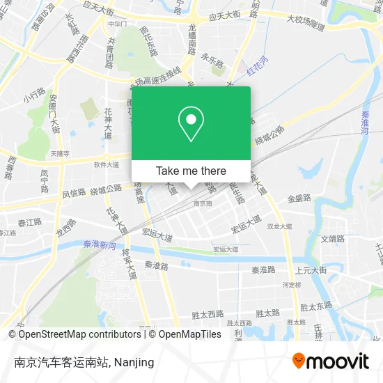 南京汽车客运南站 map
