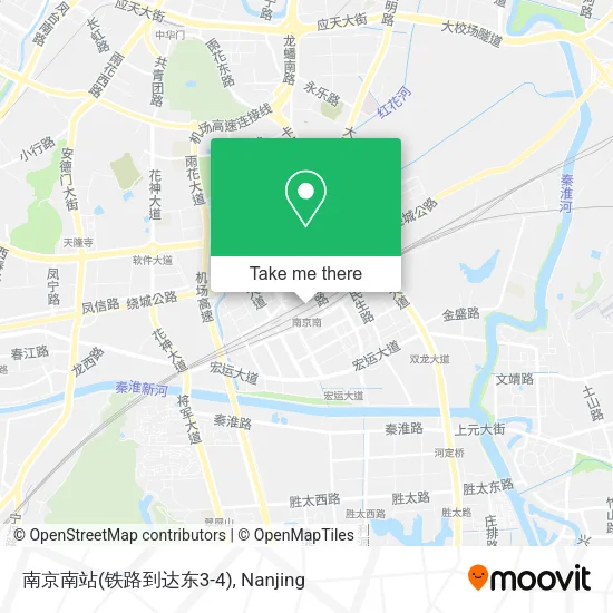 南京南站(铁路到达东3-4) map