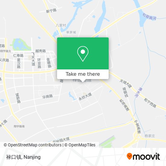 禄口镇 map