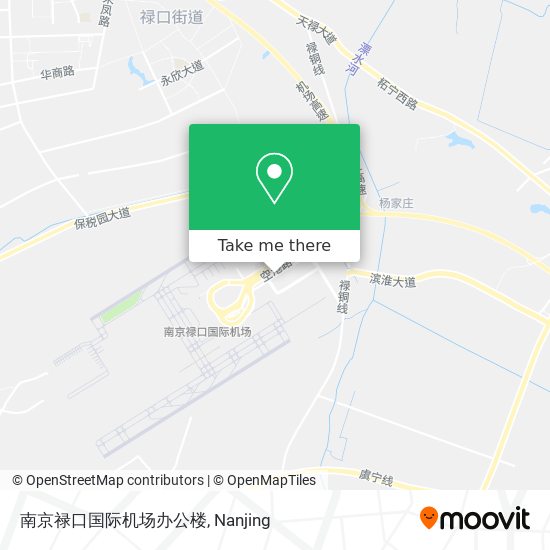 南京禄口国际机场办公楼 map