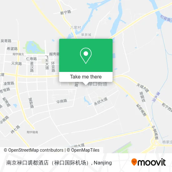 南京禄口裘都酒店（禄口国际机场） map