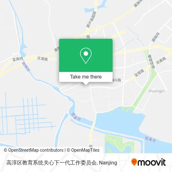 高淳区教育系统关心下一代工作委员会 map