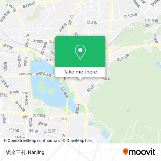 锁金三村 map