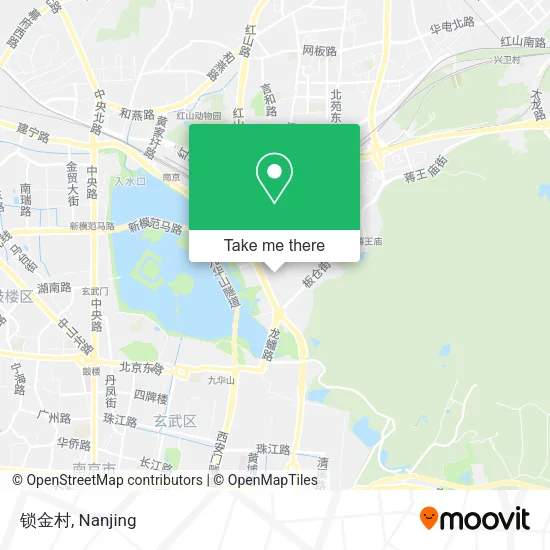 锁金村 map