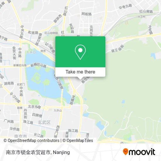 南京市锁金农贸超市 map