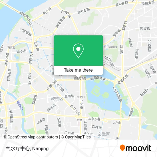 气水疗中心 map