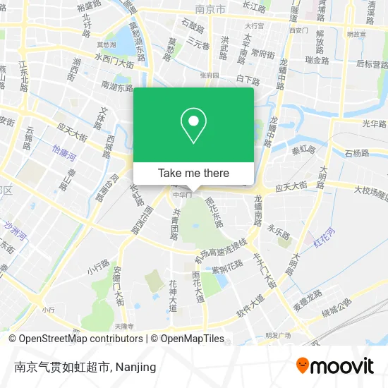 南京气贯如虹超市 map