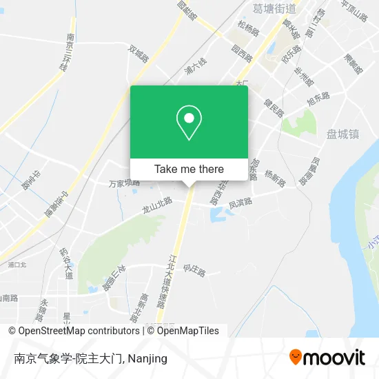 南京气象学-院主大门 map