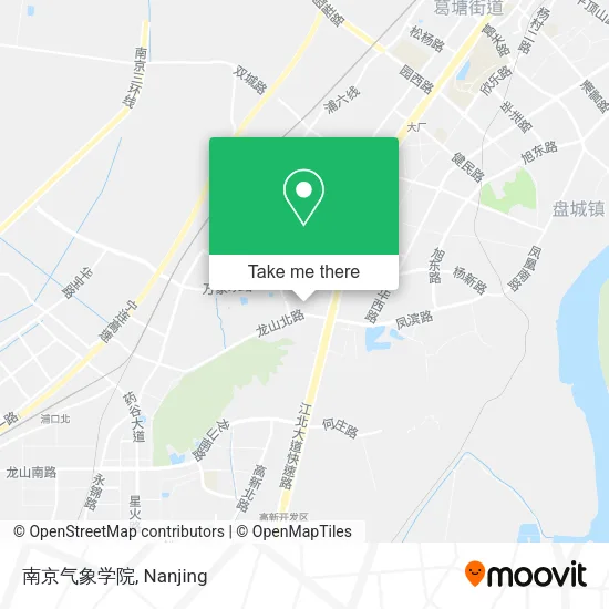 南京气象学院 map