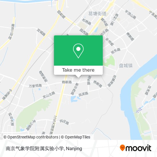 南京气象学院附属实验小学 map