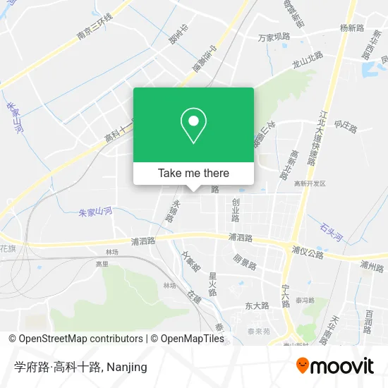 学府路·高科十路 map