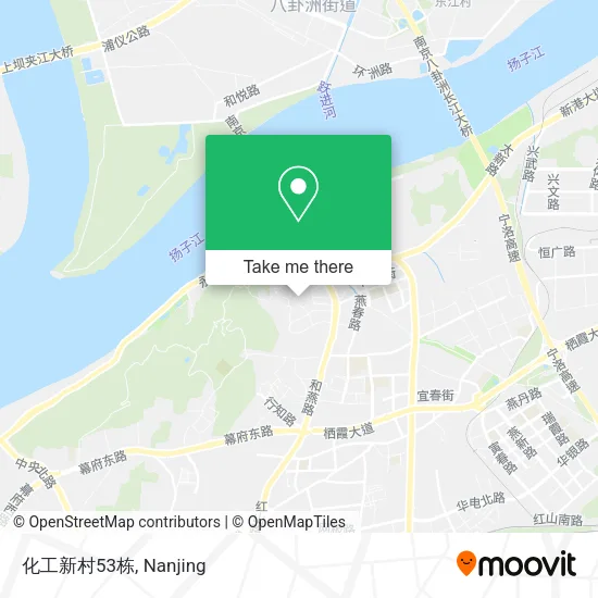 化工新村53栋 map