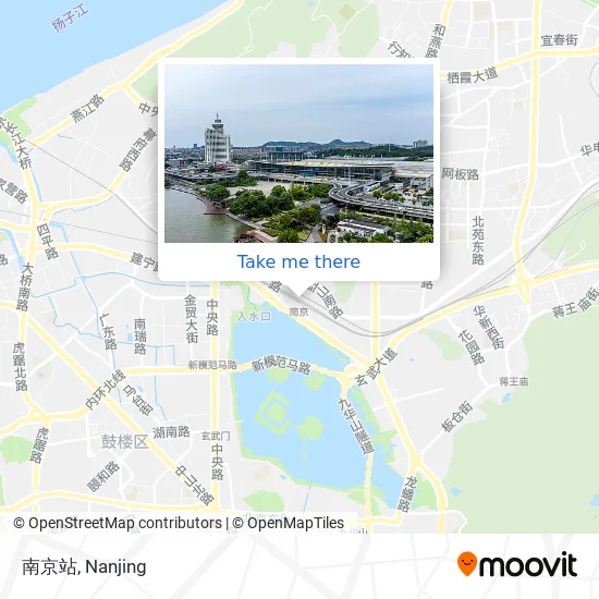 南京站 map