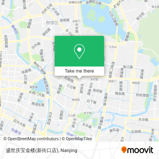盛世庆宝金楼(新街口店) map
