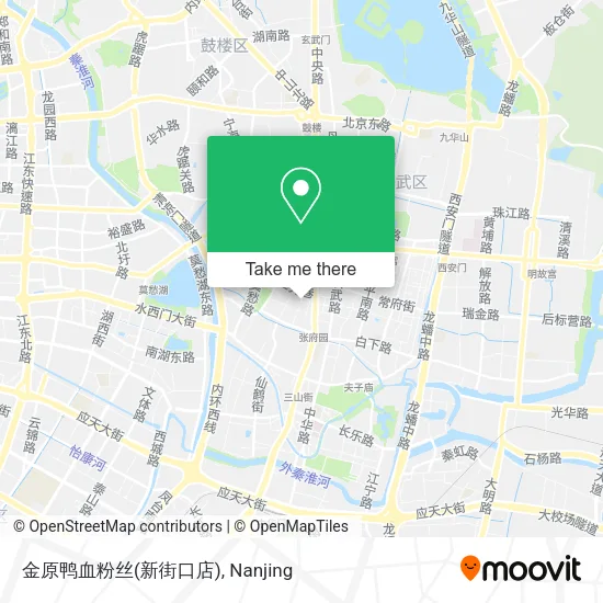金原鸭血粉丝(新街口店) map