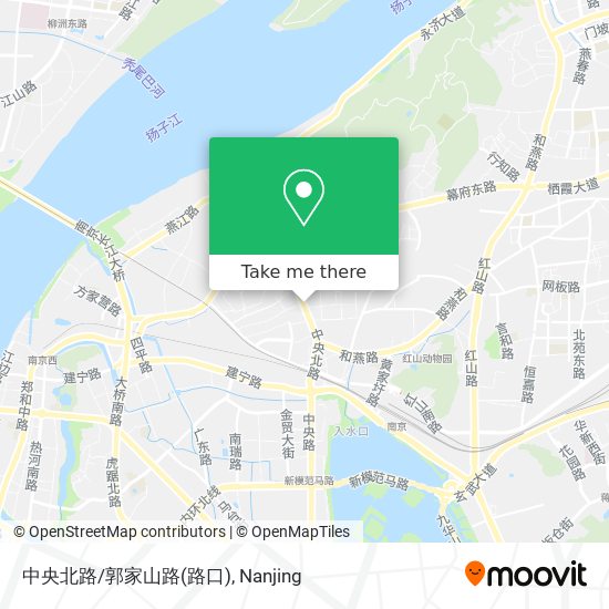 中央北路/郭家山路(路口) map