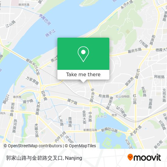 郭家山路与金碧路交叉口 map
